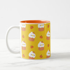 Caneca De Café Em Dois Tons Duck Halloween