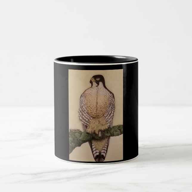 Caneca De Café Em Dois Tons Duck Hawk Mug (Centro)