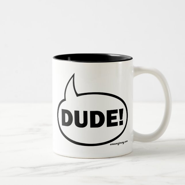 CANECA DE CAFÉ EM DOIS TONS DUDE-1 (Direita)