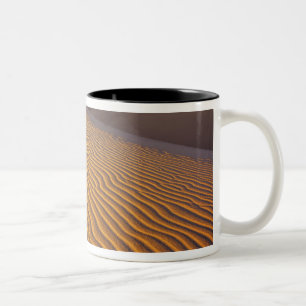 Caneca De Café Em Dois Tons Dunas de areia Mesquite Flat em Death Valley