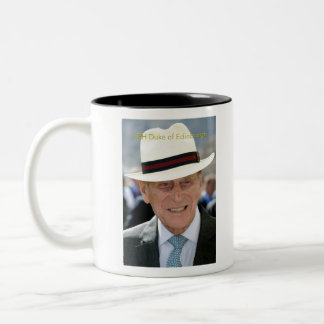 Caneca De Café Em Dois Tons Duque de Edimburgo - Príncipe Philip