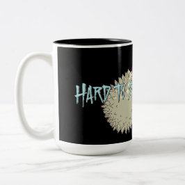 Caneca De Café Em Dois Tons Duro para Engolir Pílula