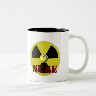 Caneca De Café Em Dois Tons É armas nucleares!