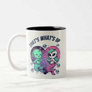 Caneca De Café Em Dois Tons É isso aí Pink Punk Love