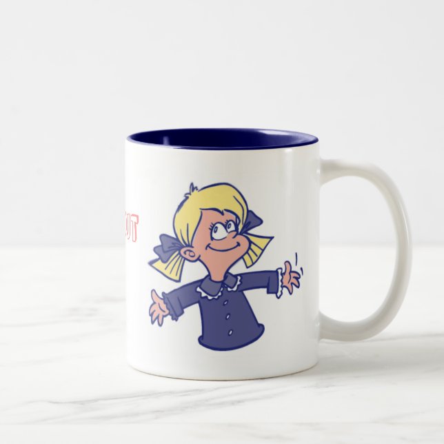 CANECA DE CAFÉ EM DOIS TONS É TODA SOBRE MIM! (Direita)
