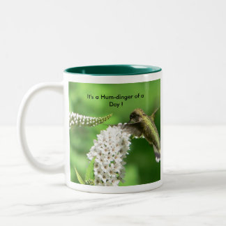 Caneca De Café Em Dois Tons É um Zumbido-dinger de um dia!