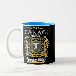 Caneca De Café Em Dois Tons É Uma Coisa Da Takagi Que Você Não Entenderia