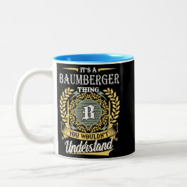 Caneca De Café Em Dois Tons É Uma Coisa de Baumberger Que Você Não Entenderia