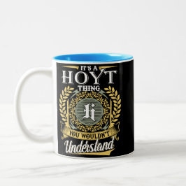 Caneca De Café Em Dois Tons É uma coisa de Hoyt que você não conseguia entende