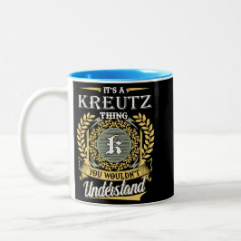 Caneca De Café Em Dois Tons É Uma Coisa de Kreutz Que Você Não Pode Entender
