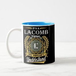 Caneca De Café Em Dois Tons É Uma Coisa de Lacomb Que Você Não Entenderia