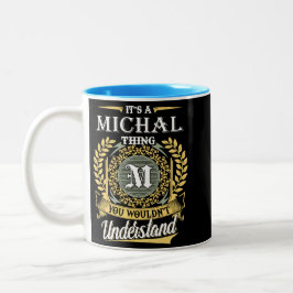Caneca De Café Em Dois Tons É Uma Coisa de Michal Que Você Não Pode Entender