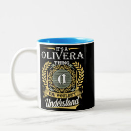 Caneca De Café Em Dois Tons É uma coisa de Olivera que você não conseguia ente