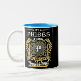 Caneca De Café Em Dois Tons É uma Coisa de Phibbs que Você Não Pode Entender