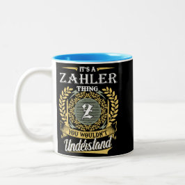 Caneca De Café Em Dois Tons É Uma Coisa de Zahler que Você Não Pode Entender