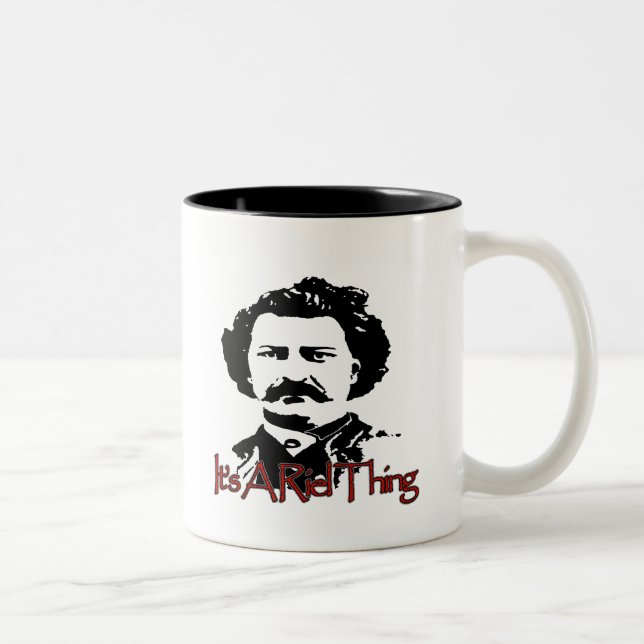 Caneca De Café Em Dois Tons É UMA COISA do RIEL (Direita)