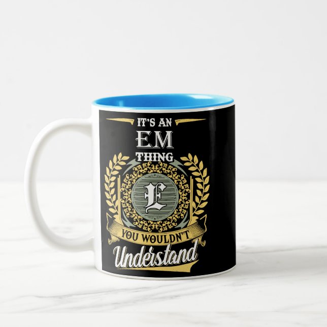 Caneca De Café Em Dois Tons É Uma Coisa Em Que Você Não Entenderia (Esquerda)