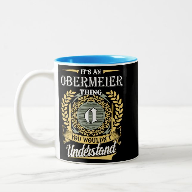 Caneca De Café Em Dois Tons É Uma Coisa Obermeier Que Você Não Entenderia (Esquerda)