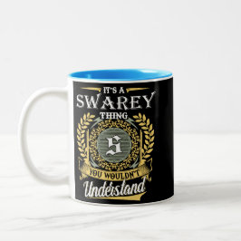 Caneca De Café Em Dois Tons É uma Coisa Swarey que Você Não Pode Entender