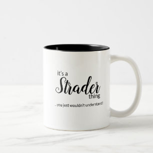 Caneca De Café Em Dois Tons É uma StraderThing... Uma caneca de café de dois t