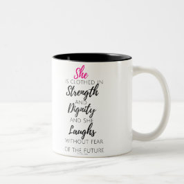 Caneca De Café Em Dois Tons É vestida - 31:25 dos provérbio