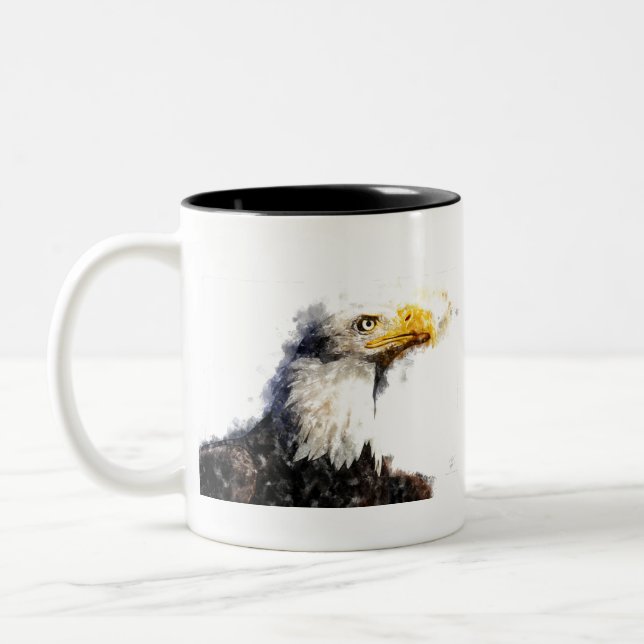 Caneca De Café Em Dois Tons Eagle (Esquerda)
