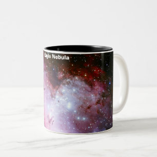 Caneca De Café Em Dois Tons Eagle Nebula