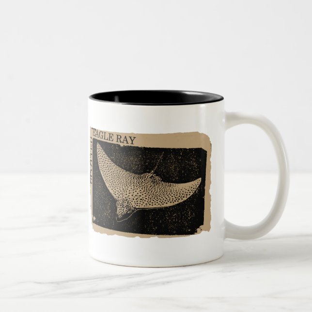 Caneca De Café Em Dois Tons Eagle Ray Mug (Direita)