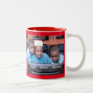 Caneca De Café Em Dois Tons Easily Create Your Personalised Custom Photo Mug