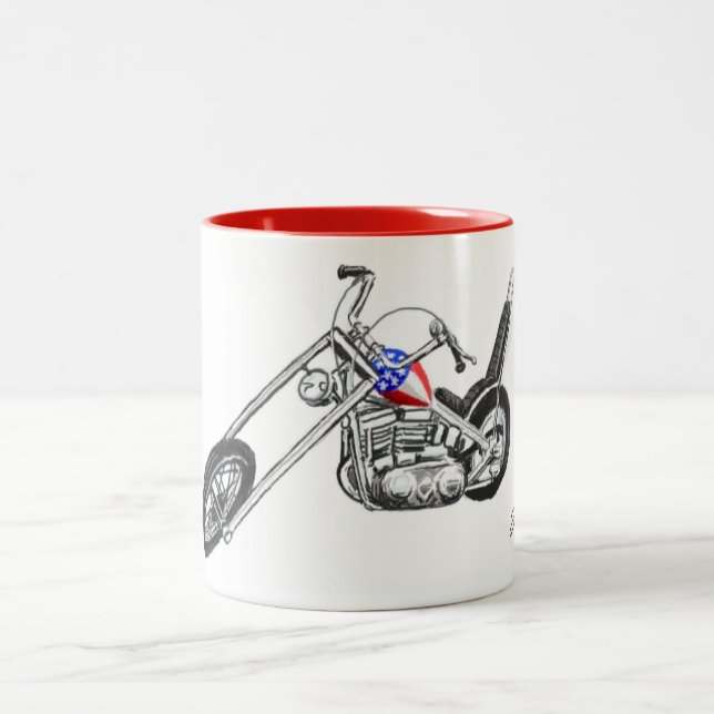 Caneca De Café Em Dois Tons Easyrider (Centro)