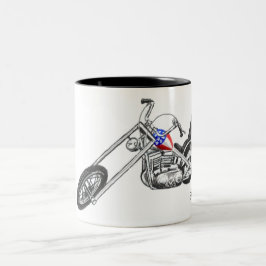 Caneca De Café Em Dois Tons Easyrider