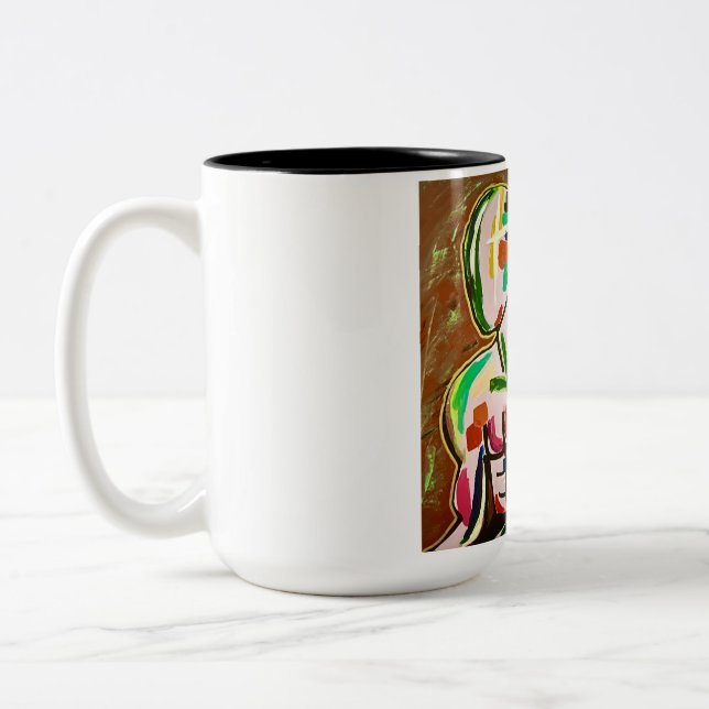 Caneca De Café Em Dois Tons Echoes of Us Mug (Esquerda)