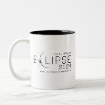 Eclipse Solar 2024 Localização Personalizada Comem