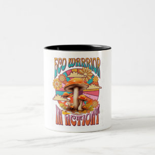 Caneca De Café Em Dois Tons Eco Warrior Em Ação