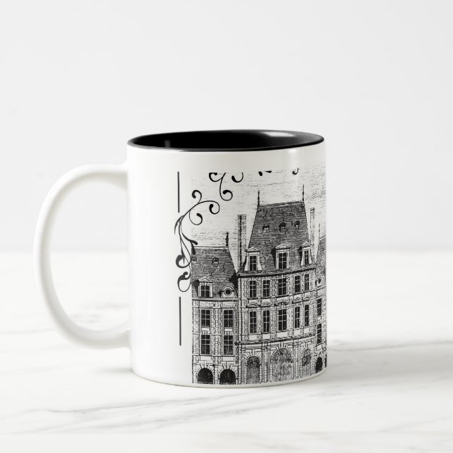 Caneca De Café Em Dois Tons Edgar Allan Poe Mug (Esquerda)