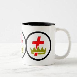 Caneca De Café Em Dois Tons Edição do Rito de York