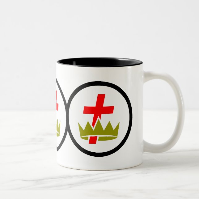 Caneca De Café Em Dois Tons Edição do Rito de York (Direita)