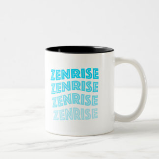 Caneca De Café Em Dois Tons Edição limitada Logotipo do Cyan Zenrise Mug