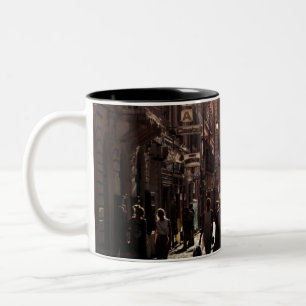 Caneca De Café Em Dois Tons Edifícios de Nápoles (Nápoles)