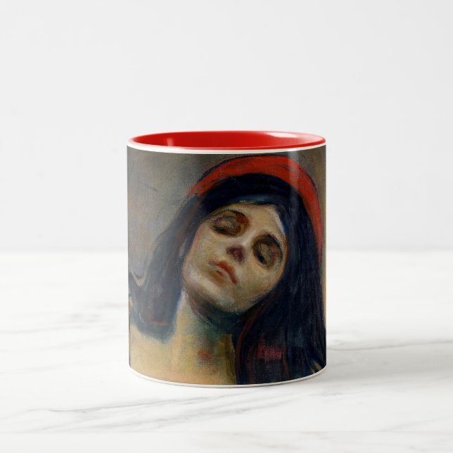 Caneca De Café Em Dois Tons Edvard Munch - Madona (Centro)