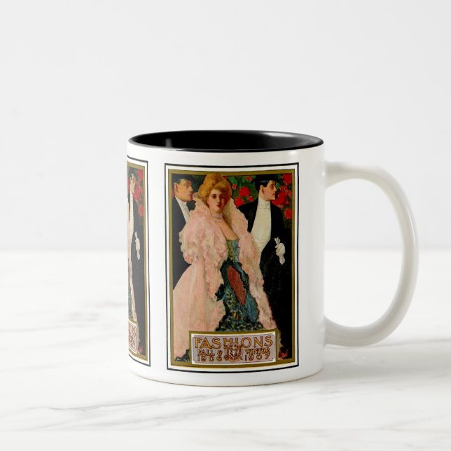 Caneca De Café Em Dois Tons Edwardian Fashions (Direita)