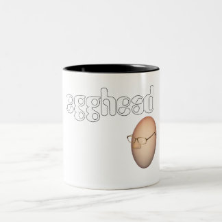 Caneca De Café Em Dois Tons egghead