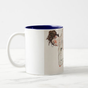 CANECA DE CAFÉ EM DOIS TONS EGON SCHIELE