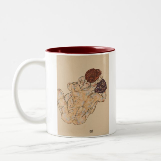 CANECA DE CAFÉ EM DOIS TONS EGON SCHIELE (Esquerda)