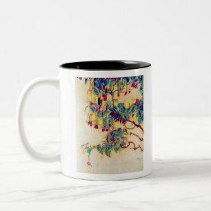 Caneca De Café Em Dois Tons Egon Schiele Sonnenbaum