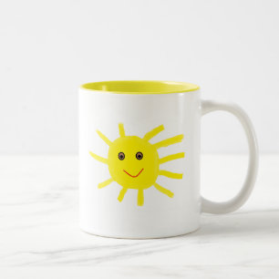 Caneca De Café Em Dois Tons Ei Sunshine