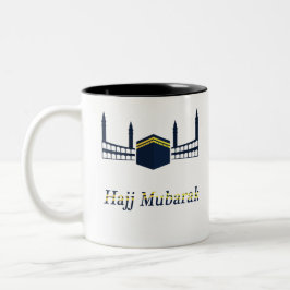 Caneca De Café Em Dois Tons eid adha mubarak para todos os muçulmanos do mundo