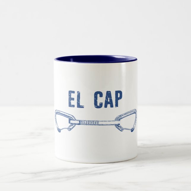 Caneca De Café Em Dois Tons El Capitan Subindo QuickDrabing (Centro)