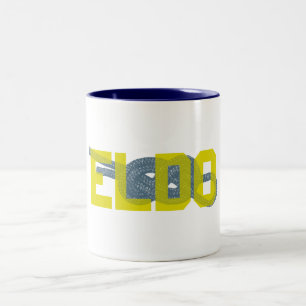 Caneca De Café Em Dois Tons Eldorado Canyon Figura 8 Subindo