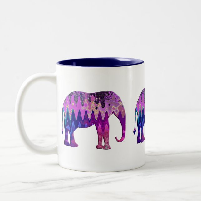 Caneca De Café Em Dois Tons Elefante de Digitas (Esquerda)